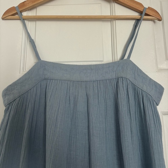 H&M Blue Sleeveless Spaghetti Strap Sundress - Picture 6 of 6